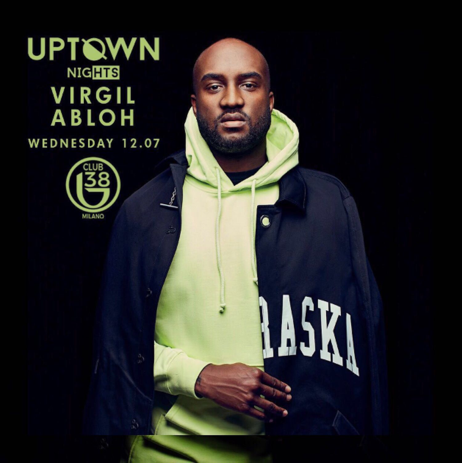 Save The Date Off White c o Virgil Abloh B38 Club Milano