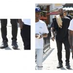 Kanye West spotted wearing a new YEEZY Runner colorway New color, new projects?