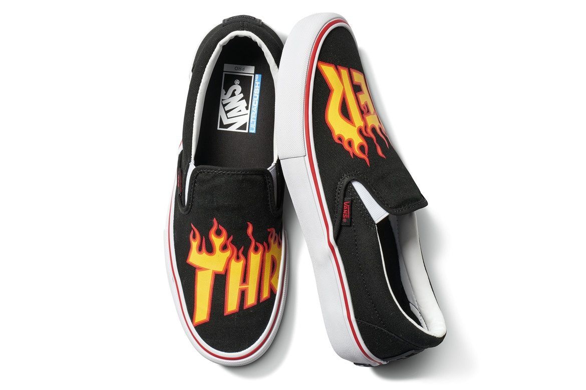デッドストック VANS × THRASHER - JOHN CARDIEL Vans Thrasher Magazine SOTY John Cardiel Old Skool S US 8.5