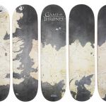 Le tavole da skate ispirate a Game of Thrones di V/SUAL Il brand losangelino ha realizzato questa stupenda collezione per la campagna Rep the Realm di HBO