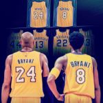 KOBE BRYANT Lakers #8 #24 Retirement Ceremony GIVEAWAY Jerseys 12