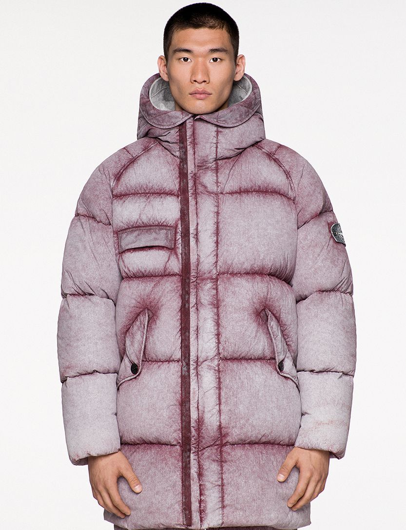ジャケット・アウター STONE  17ss Hand Corrosion Parka STONE ISLAND 17ss Hand Corrosion Parka