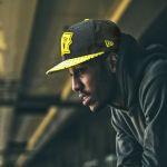 The New Era hat designed by Pierre-Emerick Aubameyang The Borussia Dortmund's striker is arguably the first football player to have a signature hat