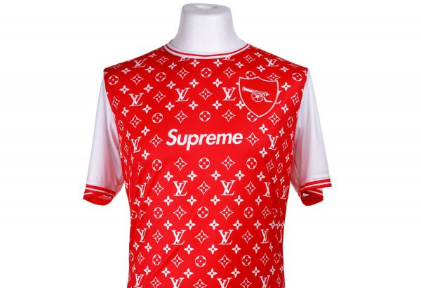 Supreme x Arsenal: the concept jersey by Losdejos - nss sports