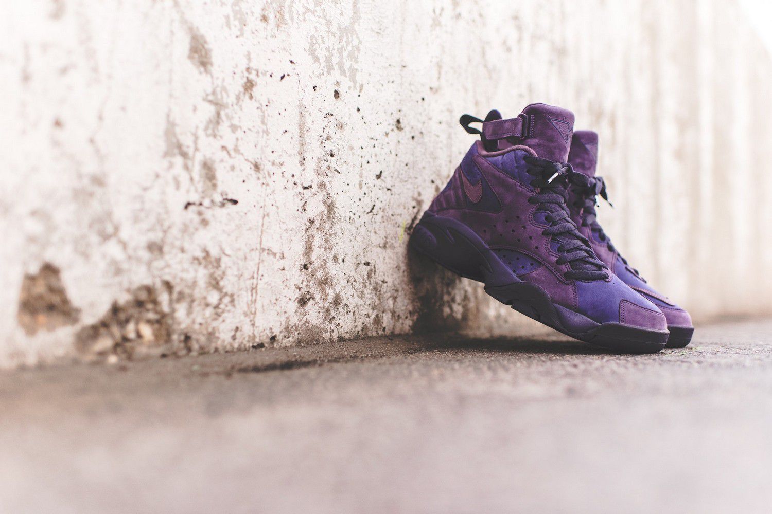 スニーカー Kith x NIKE Air Maestro 2 high 'KITH Purple' 2017 FW 17 Nike x Kith Air Maestro II High Sneakers | Purple | FARFETCH RO