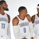 Run OKC Westrbook, Hoodie Melo, Paul George e Steven Adams. Come sarà mai possibile non amare questi Oklahoma City Thunder?