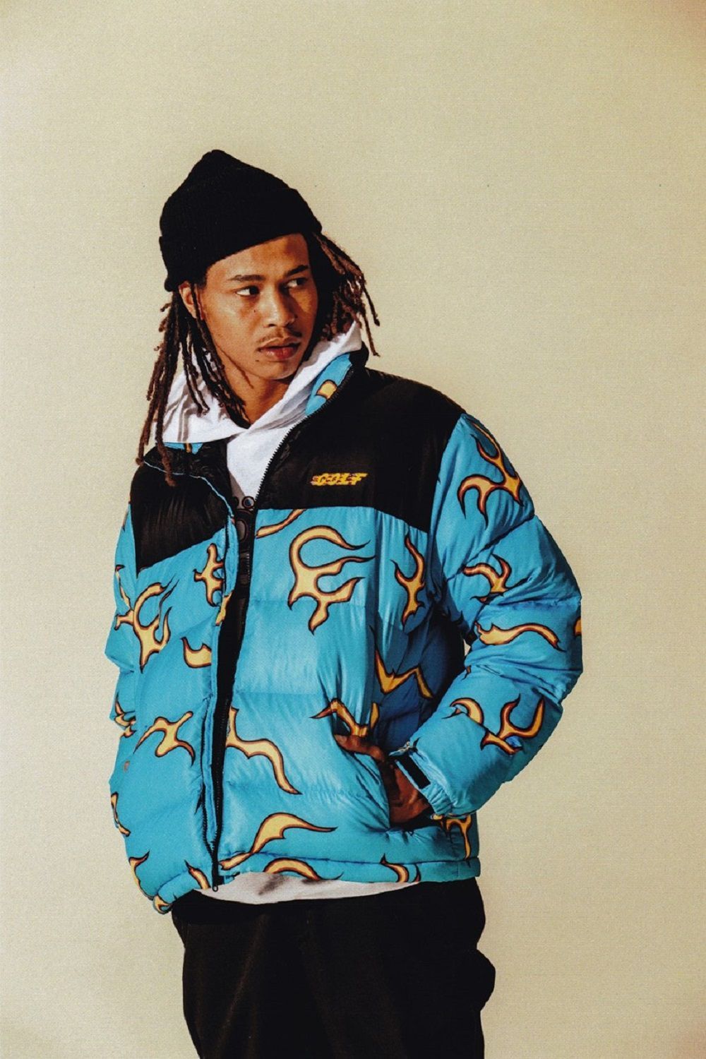 Golf wang ジャケット　Tyler the creator Tyler the Creator Golf Primary Varsity Jacket Concert