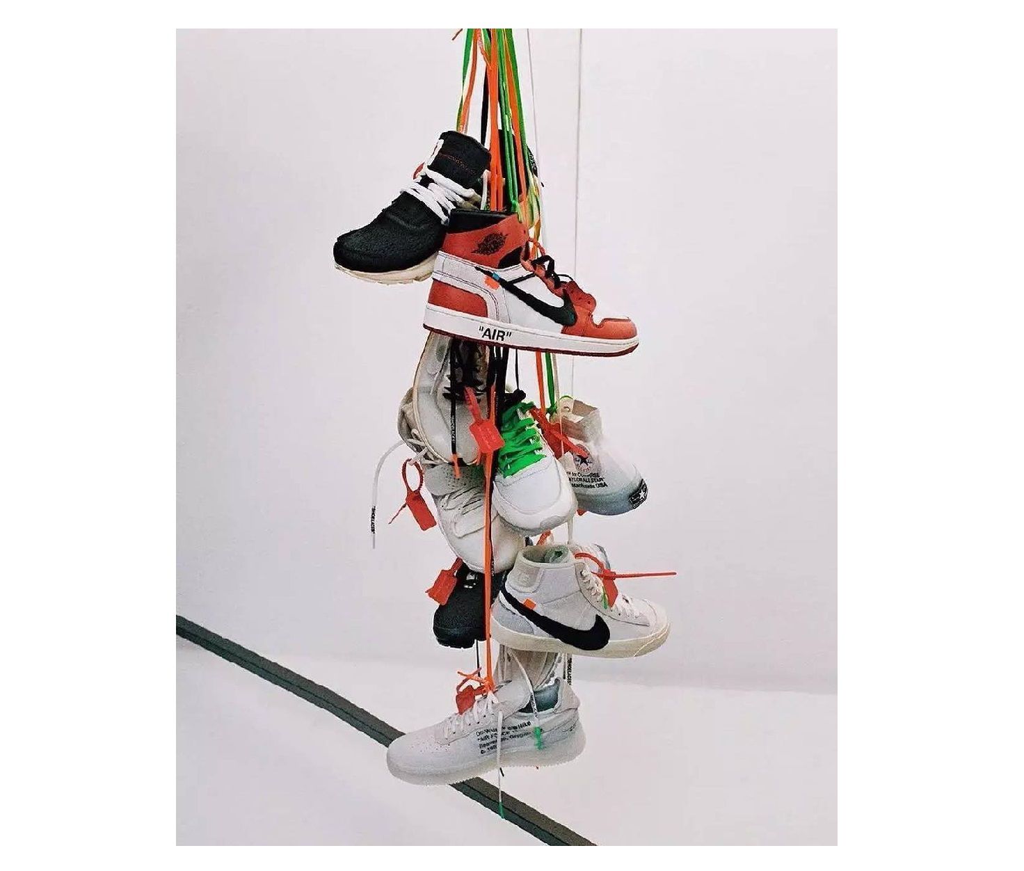Virgil Abloh x Nike The Ten's Italian raffles' dates