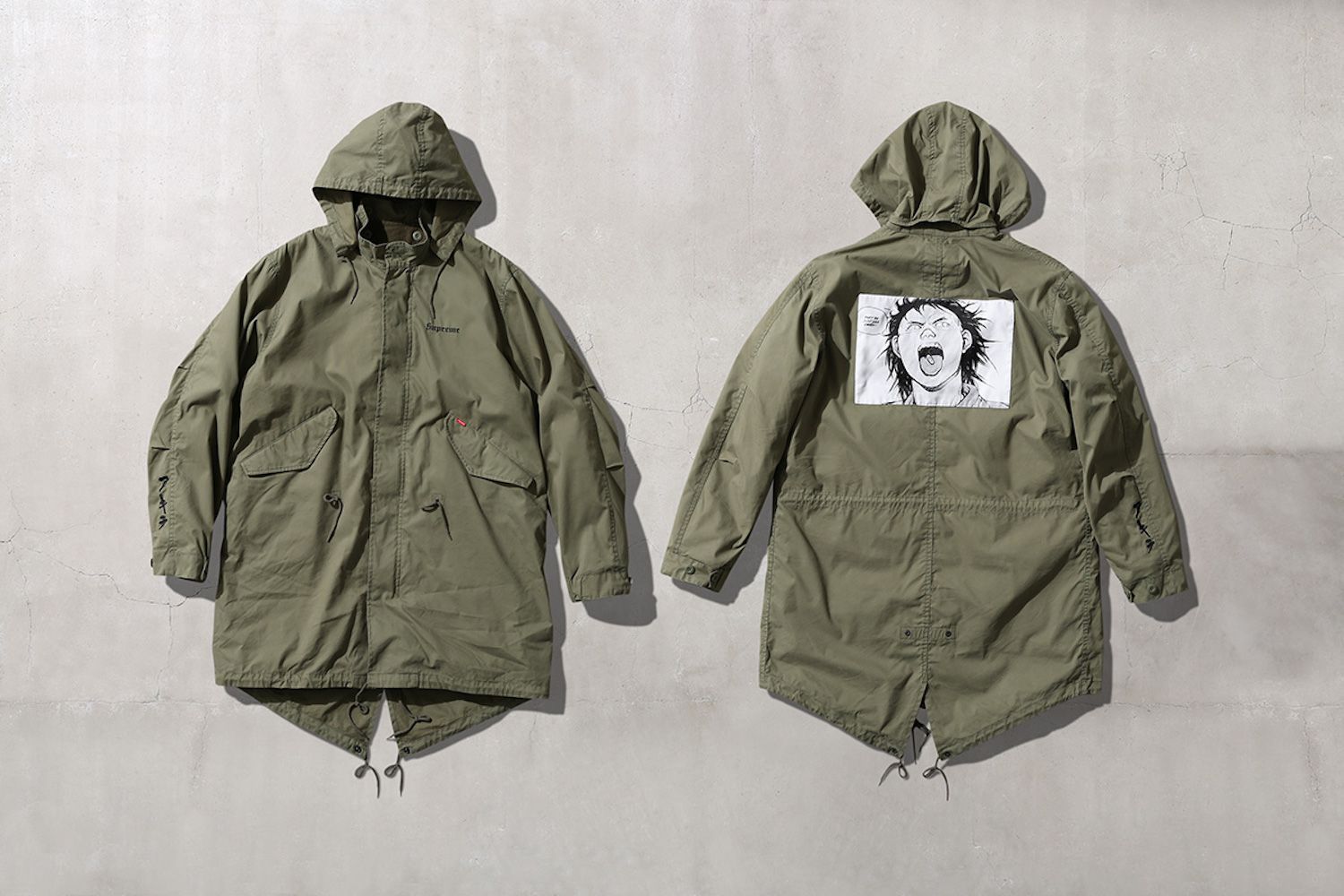 17aw Supreme × akira hoodie/Green/パーカー 17aw Supreme × akira hoodie/Green/パーカー 17aw Supreme