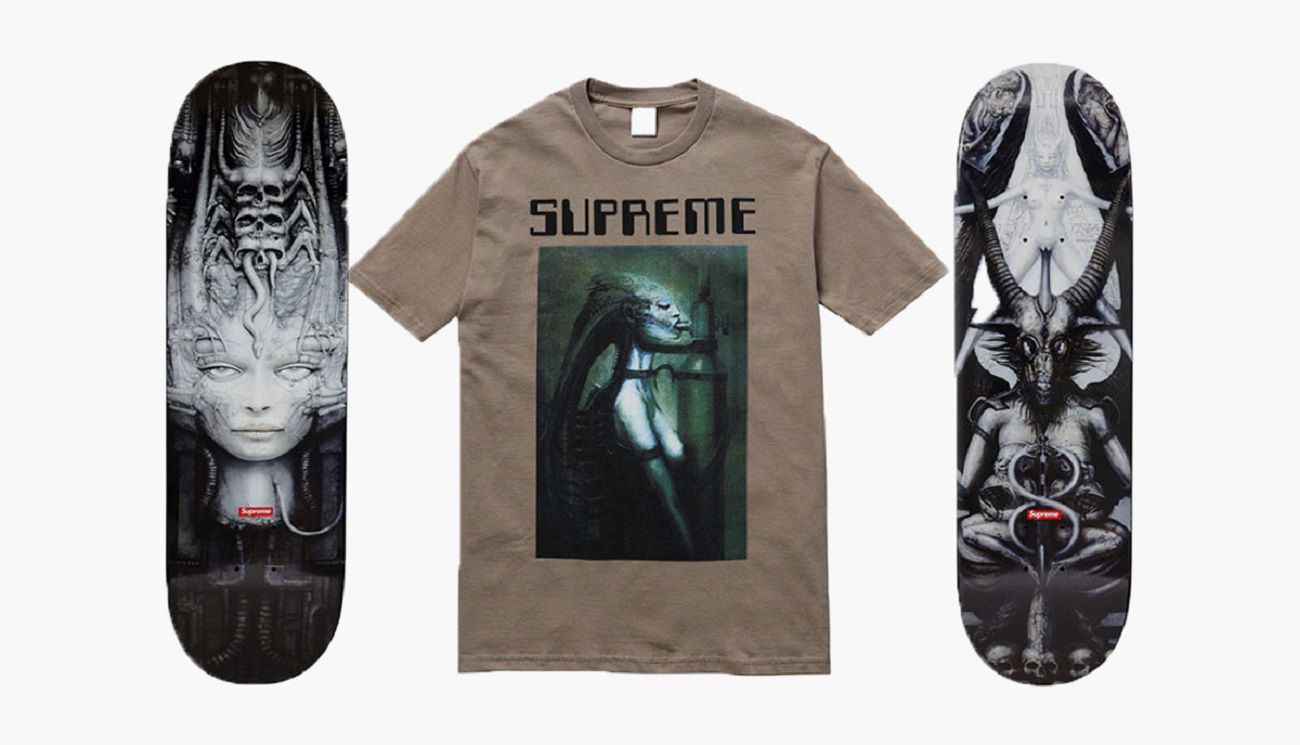 All the Supreme collaboration with contemporary artist - nss magazine