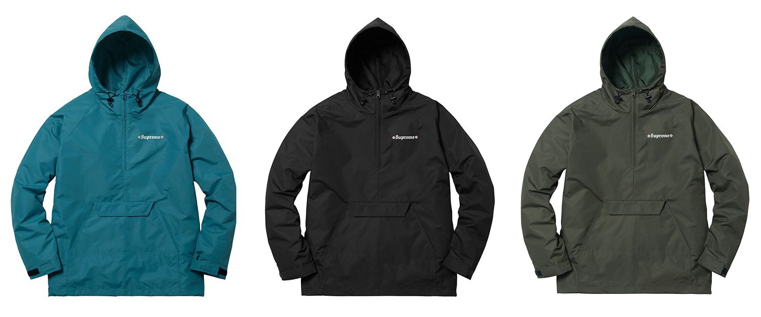 美品Supreme 17FW IndependentNylonAnorak XL Supreme x Independent FW17 capsule collection - nss magazine