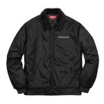 Sherpa Fleece Collar Bomber Jacket