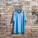 PUMA presented Uruguay new home shirt Inspired by the Sol De Mayo, symbol of the country, it will be used by La Celeste during the World Cup in Russia