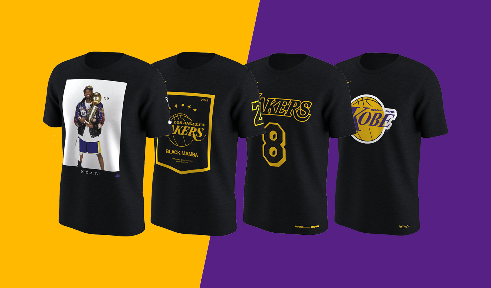 Lakers mega-collection dedicated to Kobe Bryant