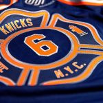 New York Knicks unveils City Edition jersey Dedicata ai pompieri di New York e alle loro famiglie