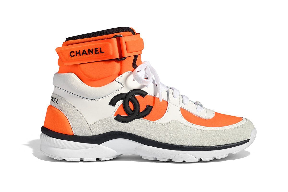 Chanel SS18 Footwear Collection: a rainbow of chunky sneakers