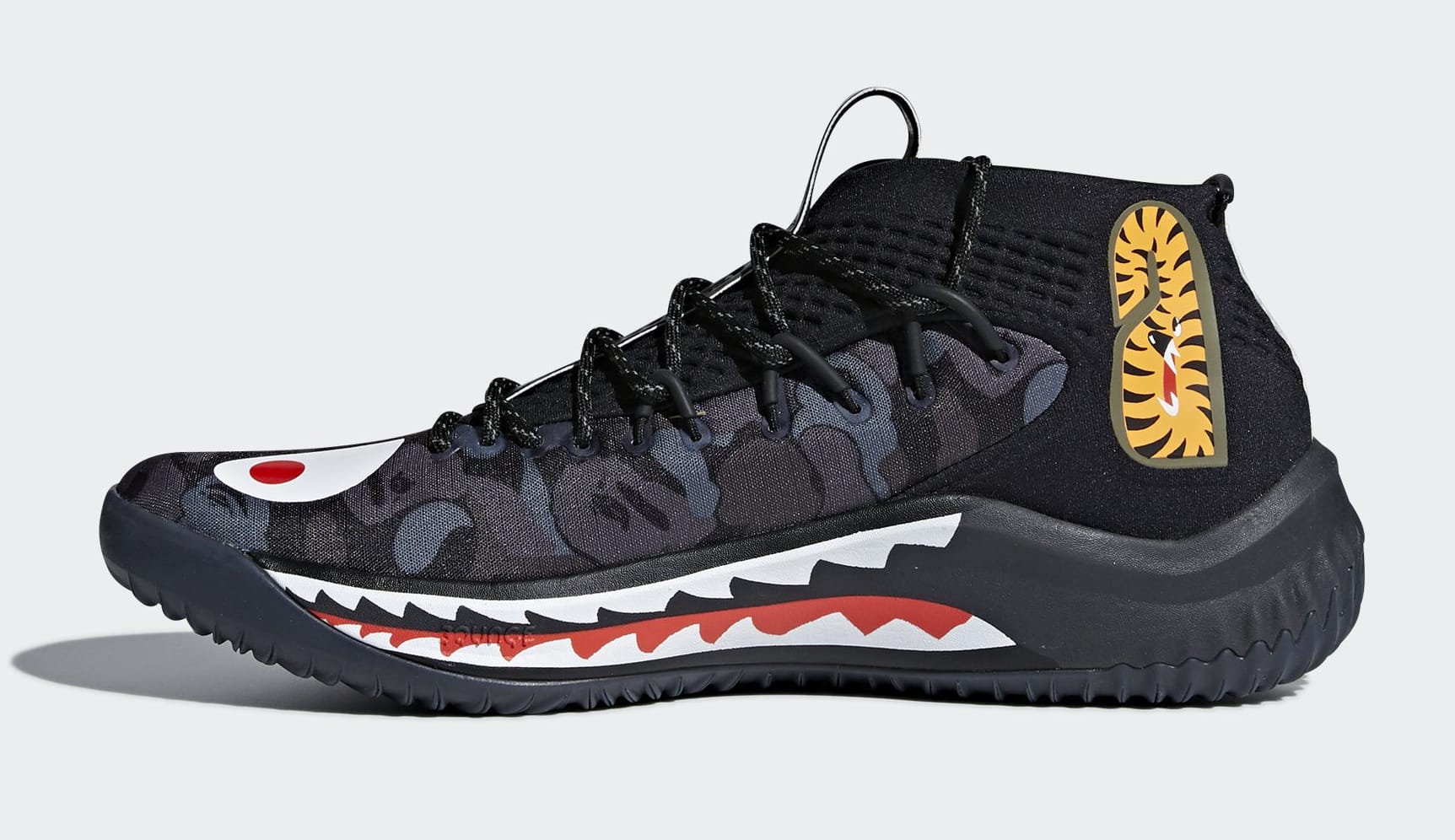 美品 ABATHINGAPE ADIDAS DAME 4 BAPE 25cm adidas Dame 4 A Bathing Ape Camo Men's - AP9974 - US