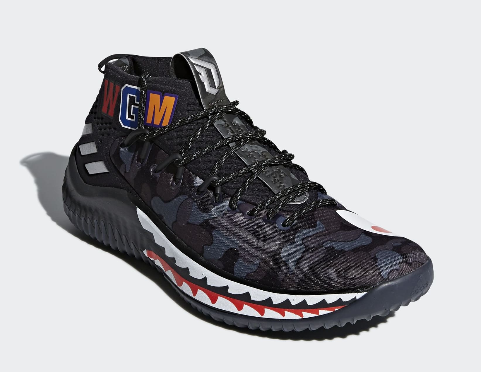 BAPE x adidas Dame 4 - nss magazine