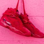 L’Air Jordan VIII si veste di rosso per “Valentine’s Day” Un regalo cool per sneakers addicted innamorate