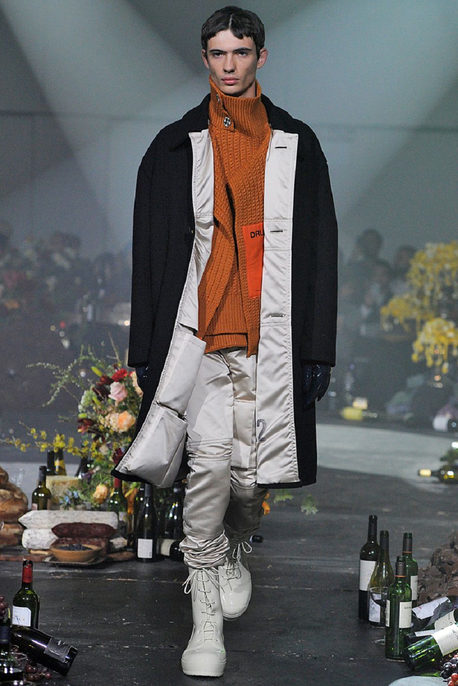 ラフシモンズ　2018AWコート DRUGS ラフシモンズ 2018AWコート DRUGS （Raf Simons AW18