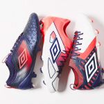 Date un'occhiata all'Eclipse Pack di Umbro La prima release 2018 del Double Diamond introduce la nuova UX Accuro II, aggiornando Velocita 3 e Medusae II