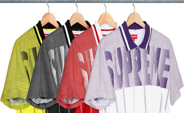In Supreme SS18 collection there also are a football shirt - nss