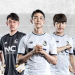 Seoul E-Land FC away jersey made by New Balance