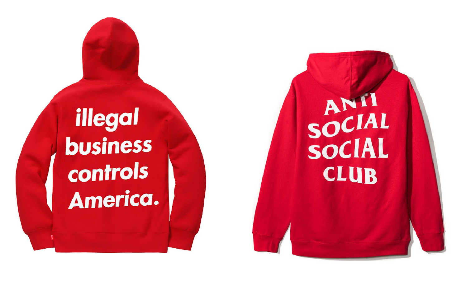 Supreme anti social on sale social club hoodie