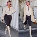Kim Kardashian: capelli rosa e pezzi inediti Yeezy Season 7 Un’altra campagna pubblicitaria stile paparazzi in arrivo?