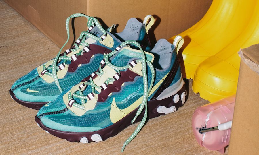 and present the new Nike React Element 87 x Undercover on Paris'catwalk