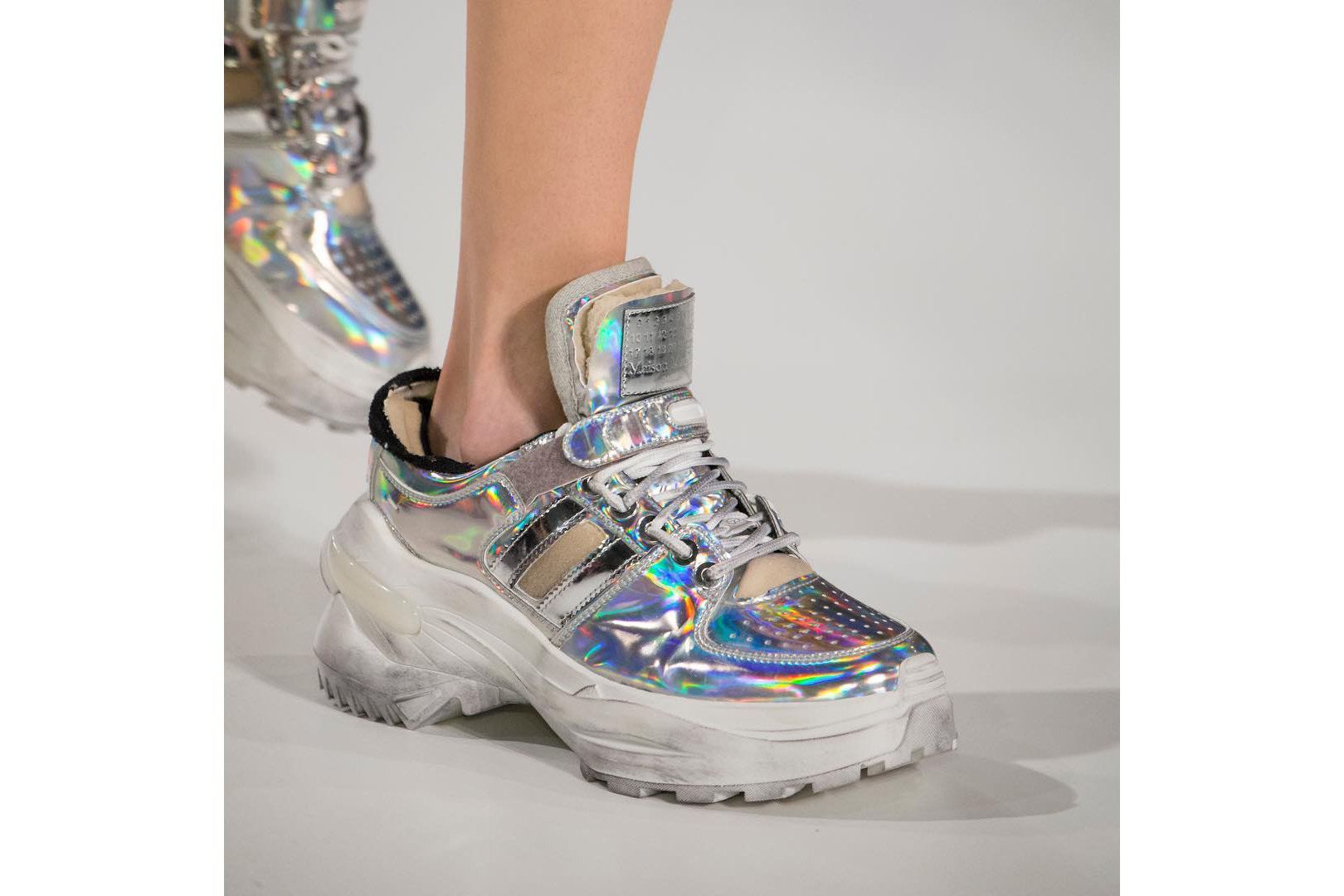 Margiela silver clearance sneakers