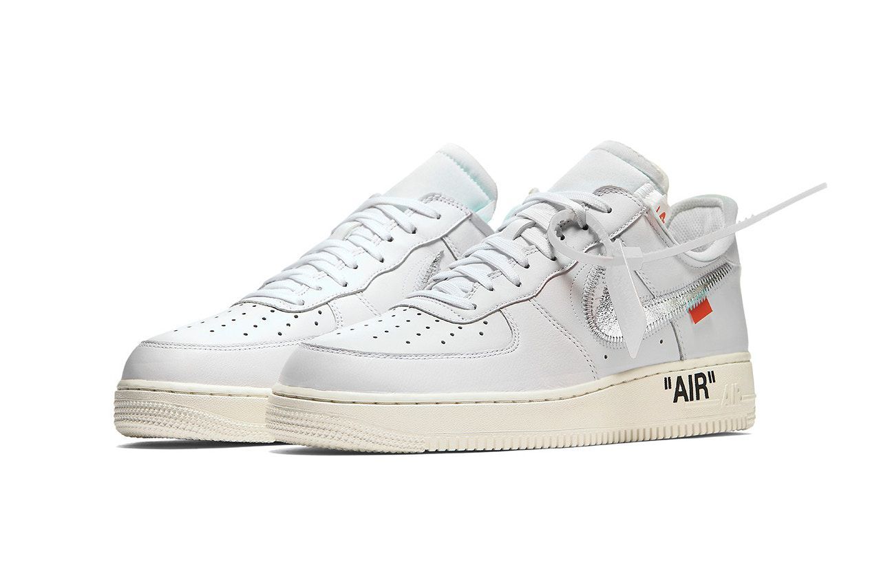 virgil ablohサインOff White Nike Air Force Virgil Abloh Signed Nike Air Force 1 Low OFF-WHITE