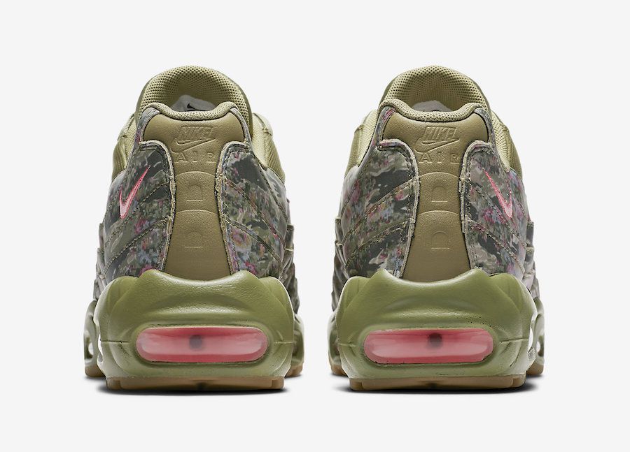 ★様23.5cmNIKE WMNS AIR MAX 95 Floral Camo Womens Nike Air Max 95 Floral Camo Neutral Olive Arctic