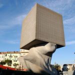 La Tete Carrée: when surrealist sculpture meets architecture The gigantic structure that houses the Louis Nucéra library of Nice is the perfect backdrop for your selfies