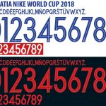 Nike's 2018 Cup fonts