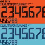 Nike's 2018 Cup fonts