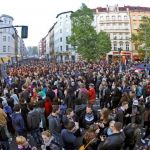 Berlin against the far-right march of the German political party AfD Appointment Sunday, May 27th in the central district of Mitte