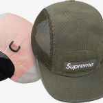 Supreme SS18 Mesh Side Panel Camp Cap 