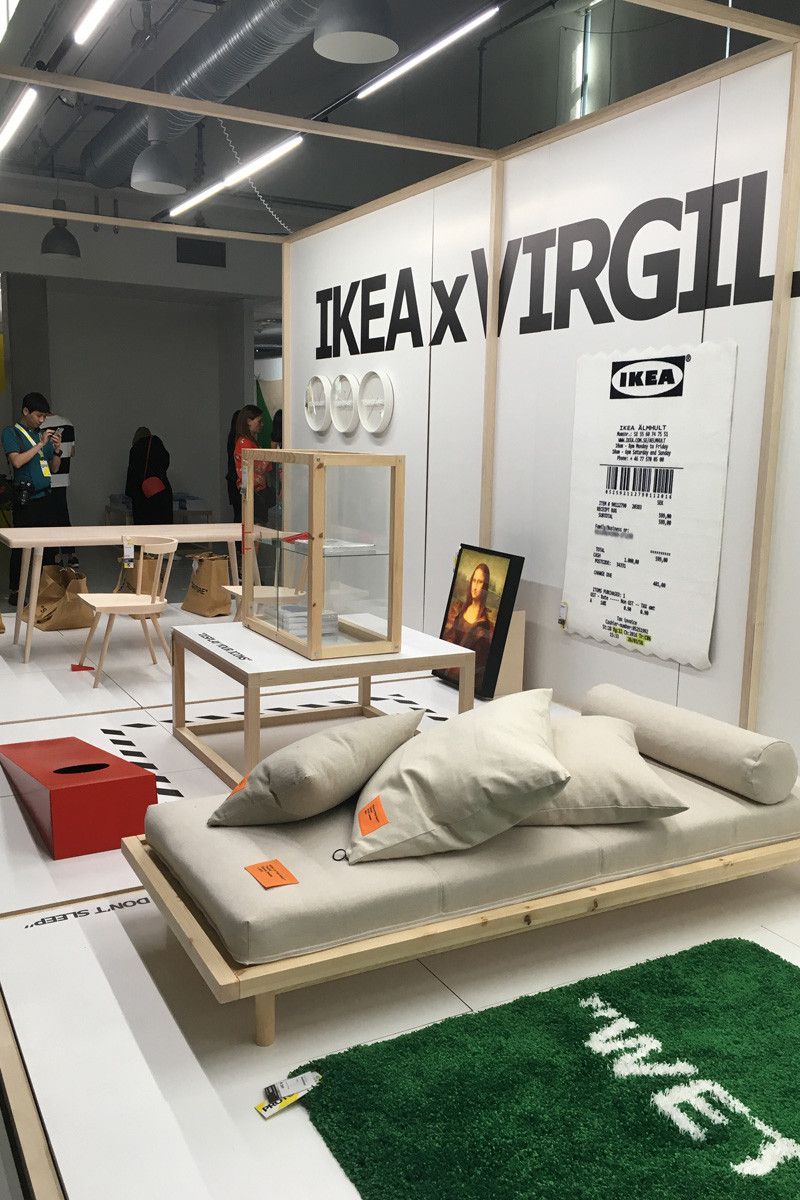 The Virgil Abloh x IKEA collection has been unveiled - nss