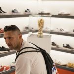 We asked Materazzi who is gonna win the World Cup It was me, Matrix, a bunch of sneakers and the World Cup thropy