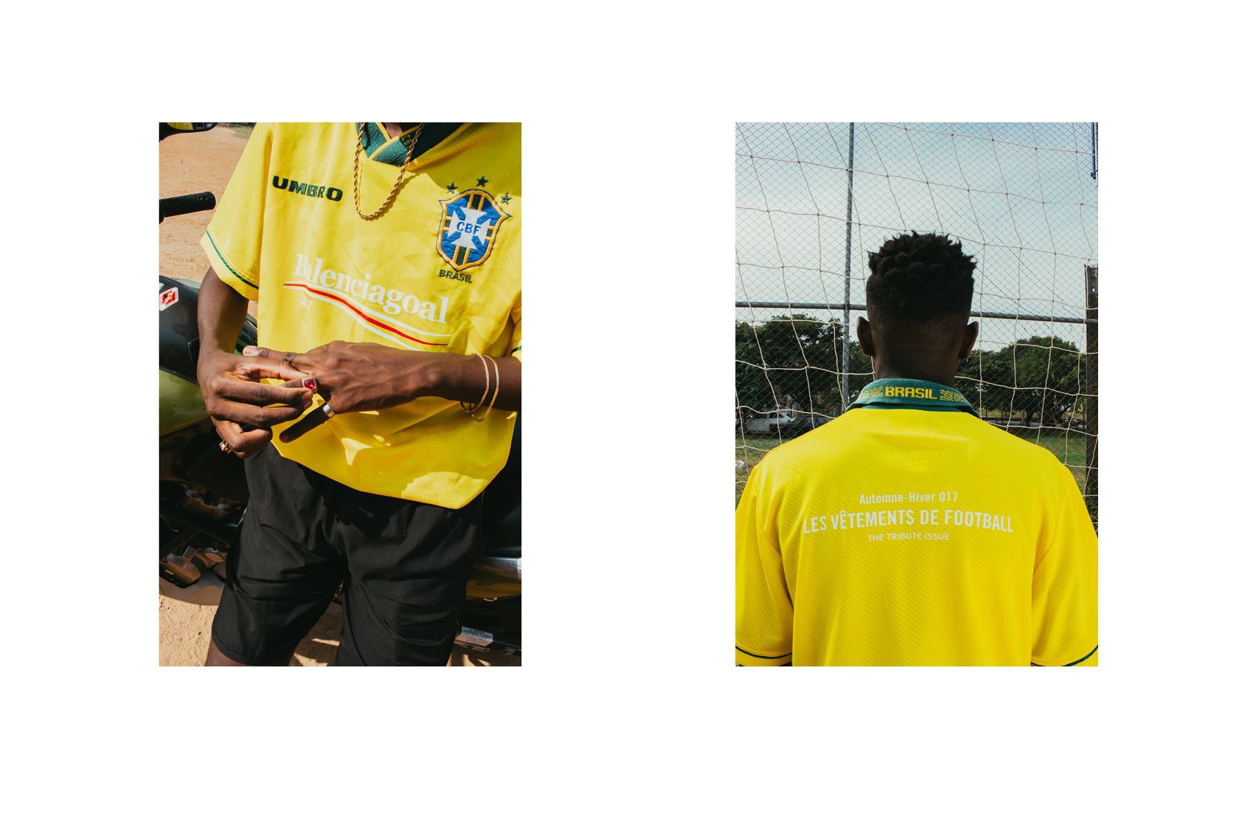Les Vêtements de Football meets Brazil - nss sports