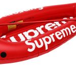 Supreme Debossed Logo Beach Towel Red - SS18 - US