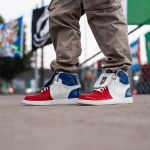 The Shoe Surgeon celebrates France's victory with custom Air Jordan 1 France's national colors on the iconic sneaker