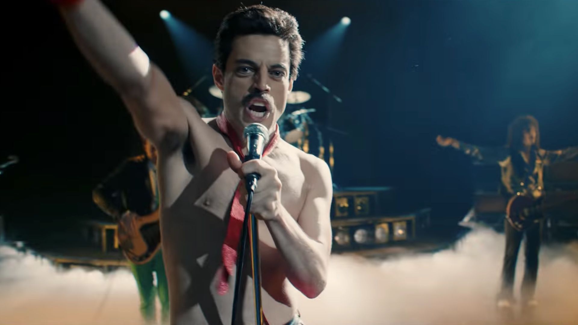 Bohemian Rhapsody - We Are The Champions - Live Aid Full Scene (Rami Malek)