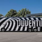 Ecco il nuovo bus della Juventus Il look aggressivo del nuovo mezzo bianconero è stato ideato da Garage Italia