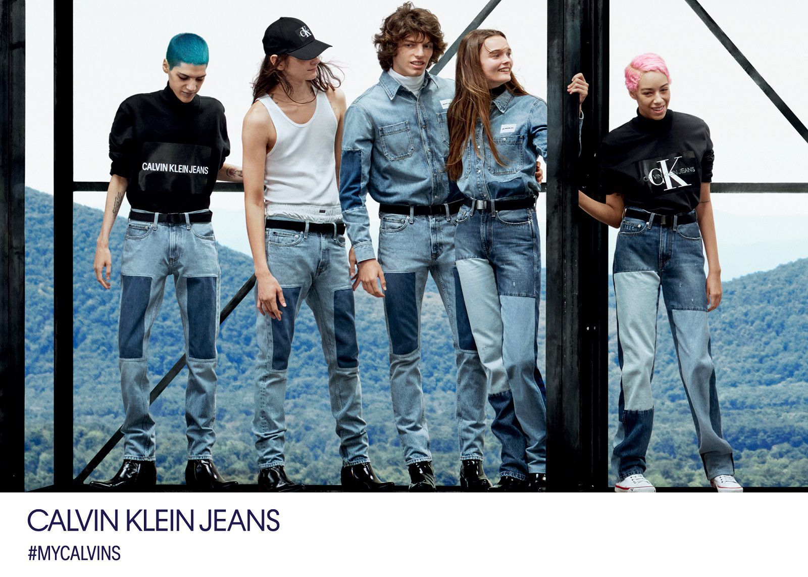 Calvin Klein presents the latest FW18 campaign Together in denim