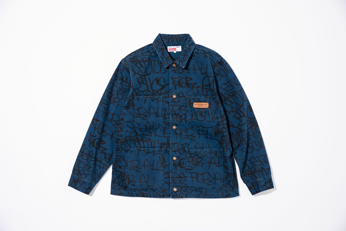 The new collaboration Supreme x COMME des GARÇONS SHIRT