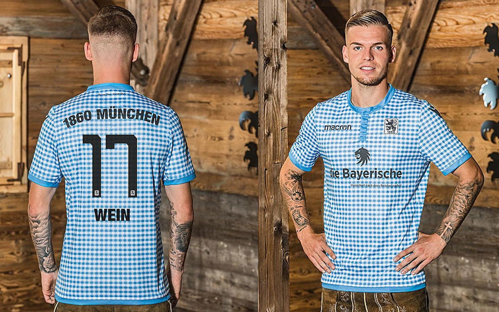 Macron - TSV 1860 Munich and Macron have unveiled the new