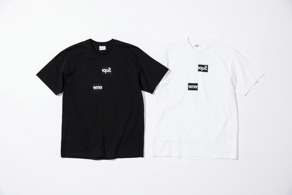 Supreme×COMME des GARCONS SHIRTS 13SS Supreme Comme Des Garcons SHIRT Box Logo Tee White Men's