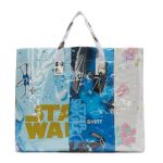 COMME des GARÇONS SHIRT makes us feel kids again with its new Tote Bag Featuring Star Wars and Barbie graphics